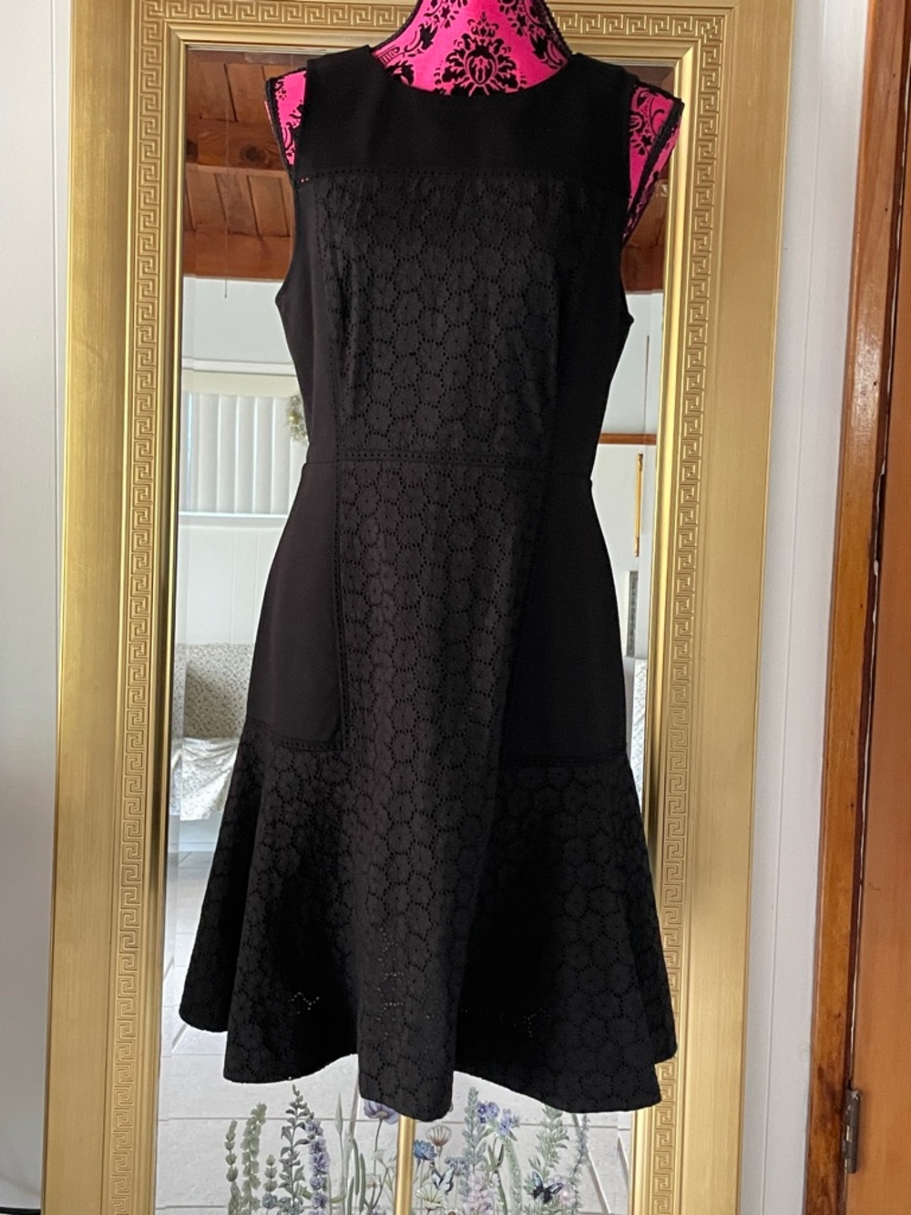 J Crew Black, Sleeveless dress size 10